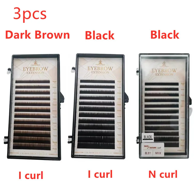 Korean Original  Mixed Length 4-8mm Makeup Professional Eyeb