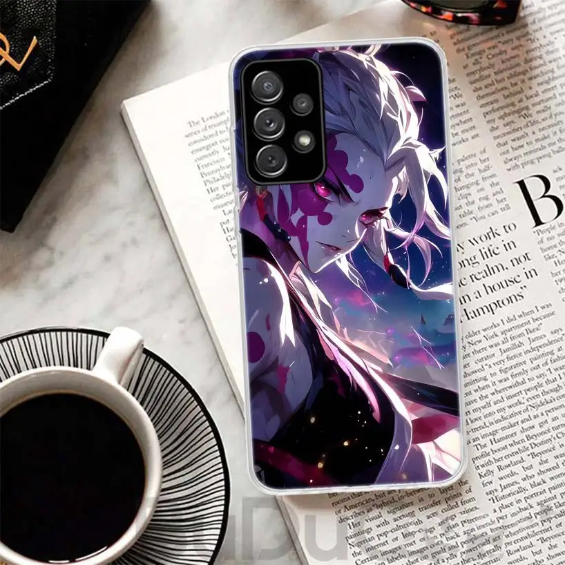Чехол для телефона Daki Demon Slayers Samsung Galaxy A15 A14 A54 A16 A13 A53 A12 A52S A55 A22 A23 A24 A32 A33 A34 A25 A35 A05S A04S