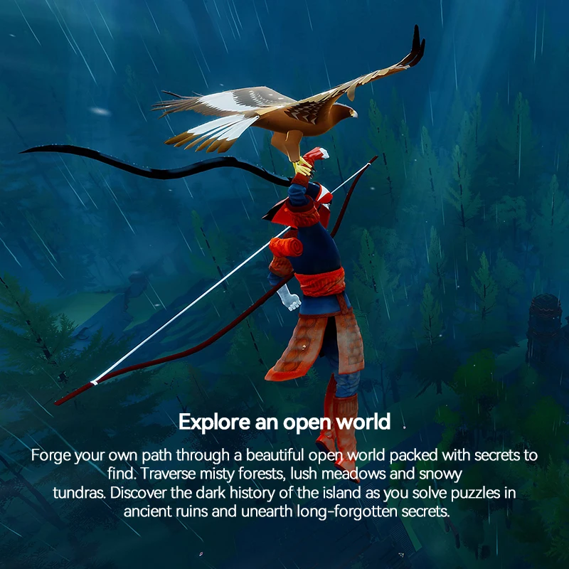 Игровые диски Sony PlayStation 5 The Pathless PS для платформы PlayStation5 PS5