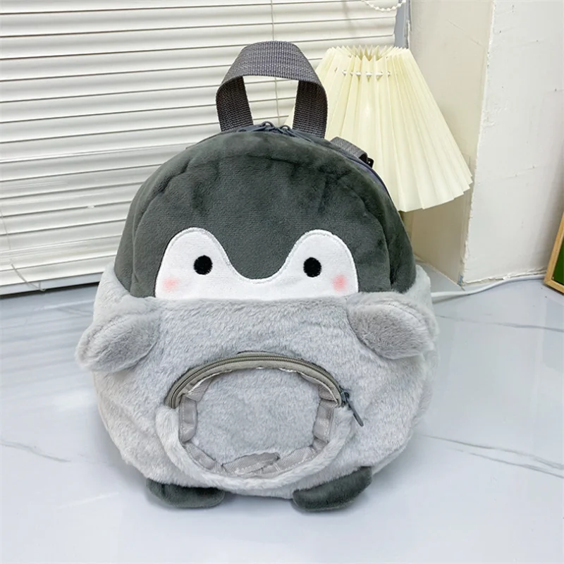 

PlushNew Плюшевая Кукла Рюкзак Повседневная сумка панда мультфильм Плюшевый Пингвин искусственный милый плюшевый рюкзак Пингвин панда