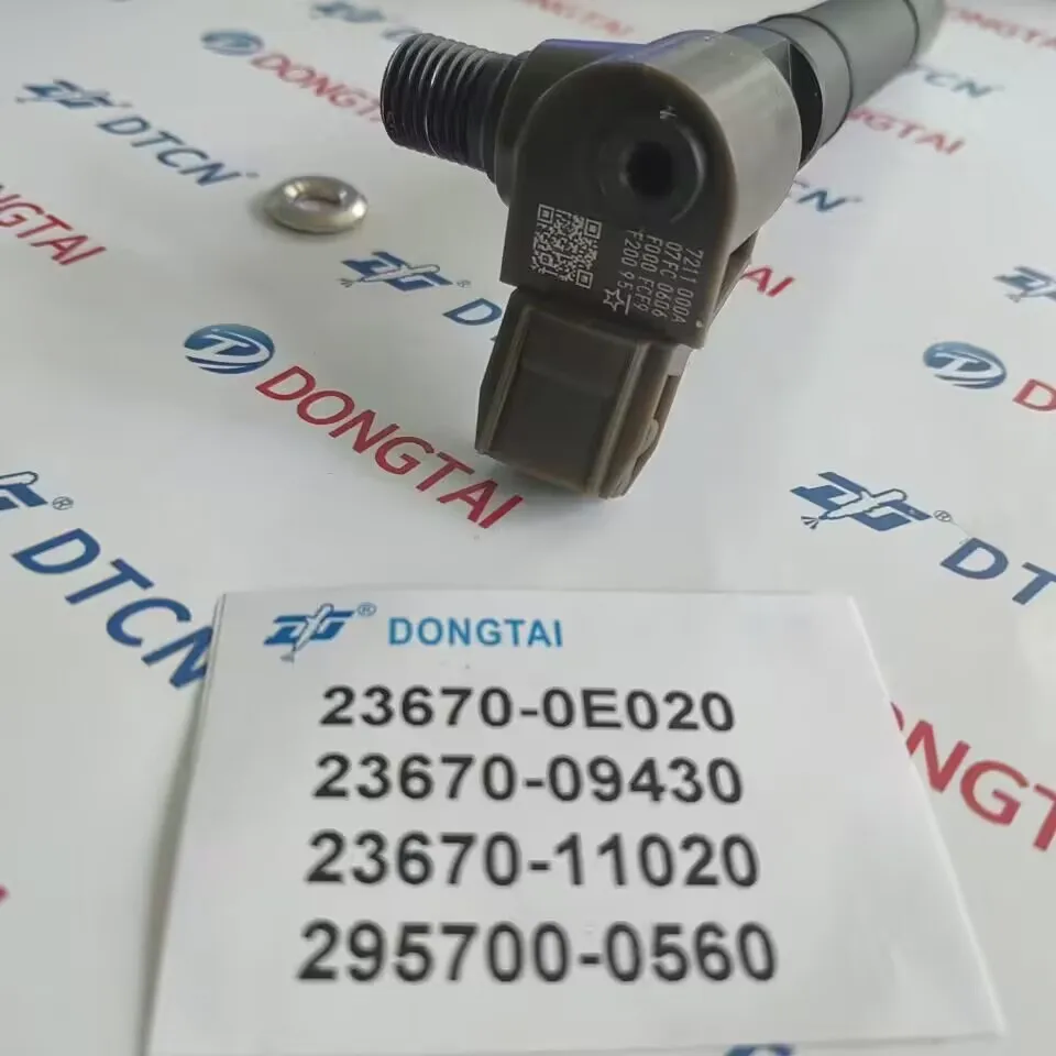 Форсунка Common Rail G4 23670-0E020 23670-09430 23670-11020 295700 -0560 Для Toyota Hilux 2GD-FTV 2.4L