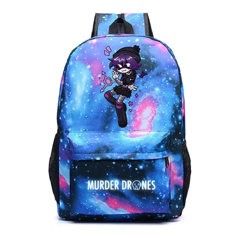 Рюкзак с принтом «Убийство дронов» для мальчиков и девочек, школьный рюкзак с героями мультфильмов для девочек, портативные рюкзаки большой емкости, подарки для школы
