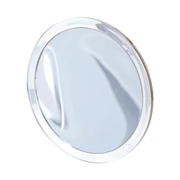 5x magnifying makeup mirror with suction cup on mirror vanity mirror portable mirror for travel home bathroom rose golden