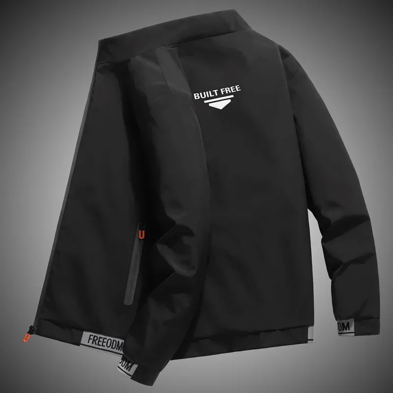 Весенне-осенняя мужская рабочая одежда куртка с воротником-стойкой бейсбольная