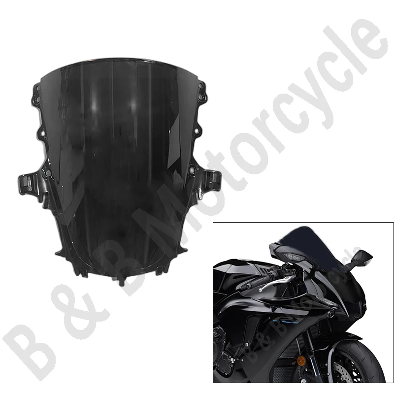 

For YAMAHA YZF-R1 2021-2023 Windshield Windscreen YZF R1 2021 2022 2023 Motorcycle Windshield Windscreen Wind Shield Screen