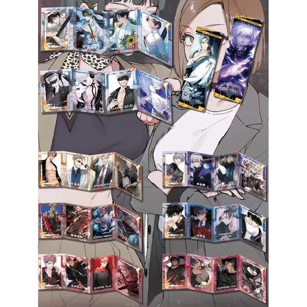 Японская аниме-карта юютсу Kaisen все наборы аниме-персонаж редкая флеш-карта Ssr