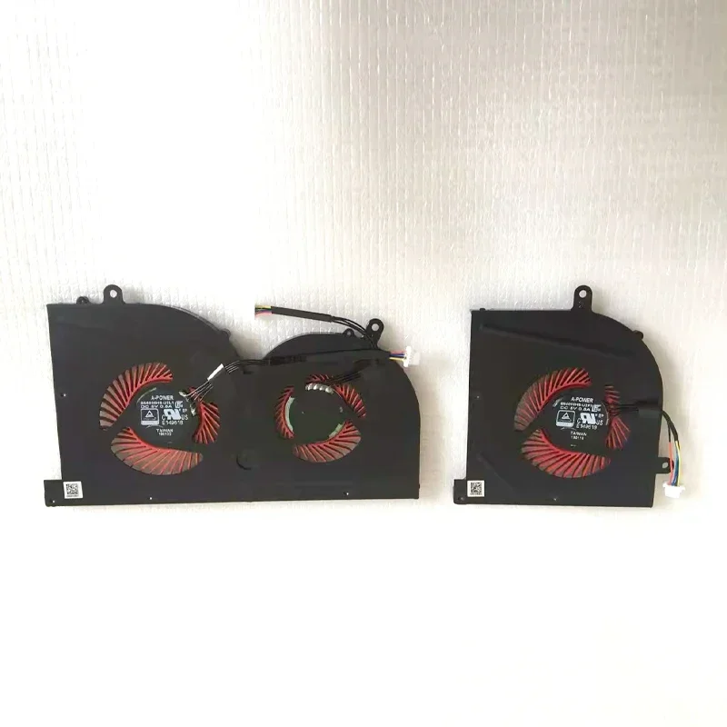 Новый оригинальный охлаждающий вентилятор для ноутбука MSI GS63VR GS63 GS73 GS73VR