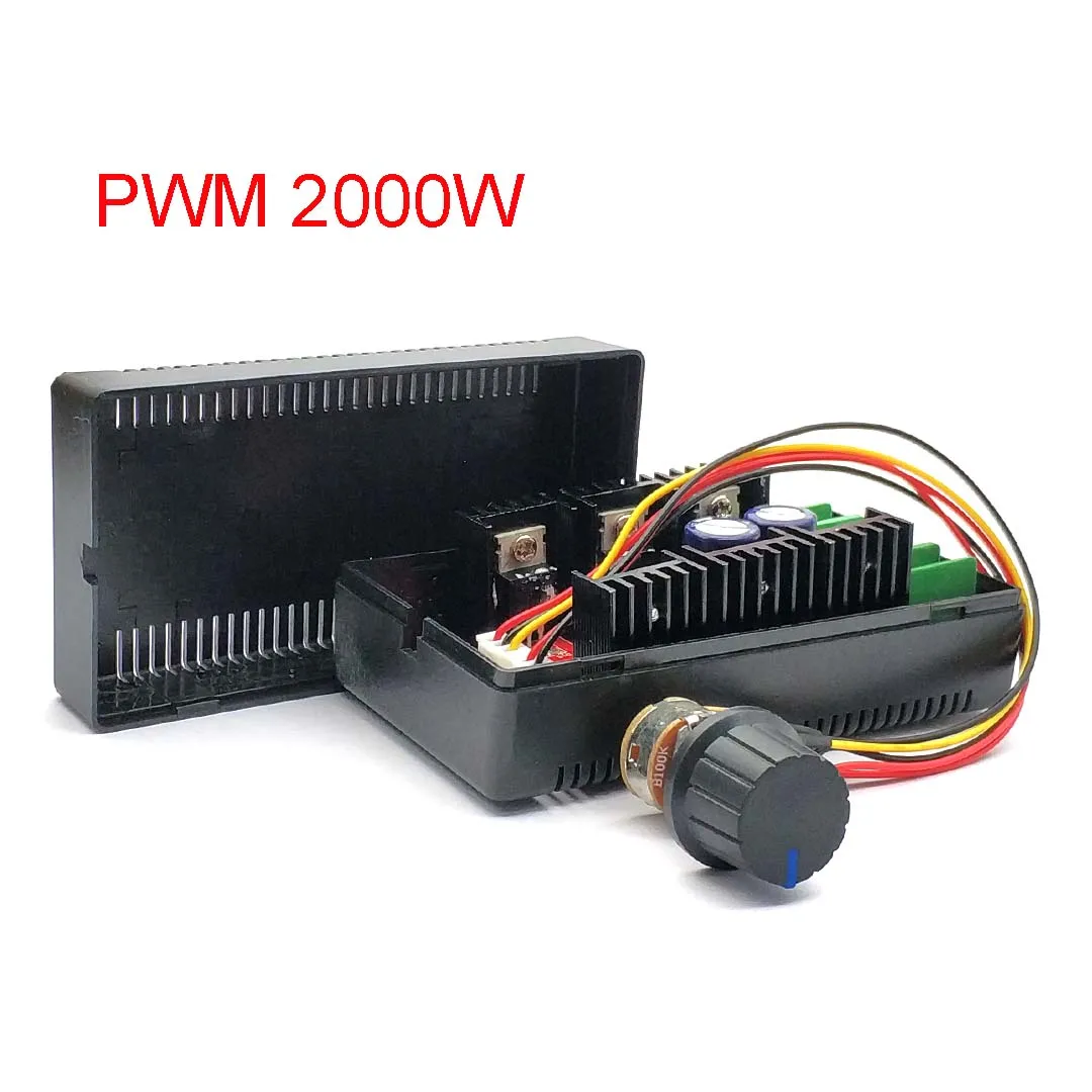 12V 24V 48V 200HZ 2000W MAX 10-50V 40A DC контроллер скорости двигателя ШИМ HHO RC