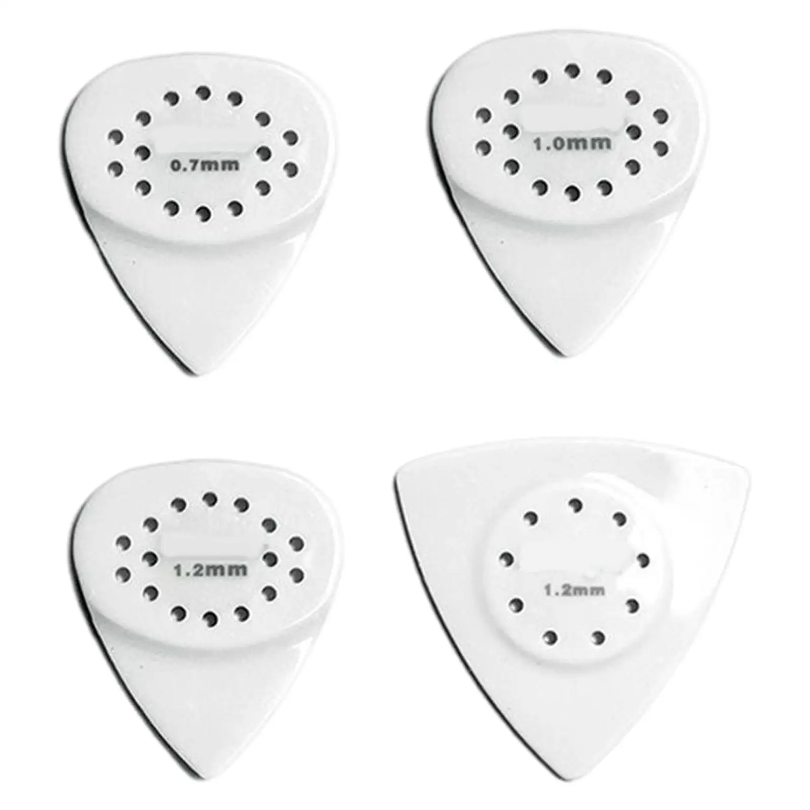 

4 Pieces Guitar Pick Plectrums Thumb Finger Picks Lasting for