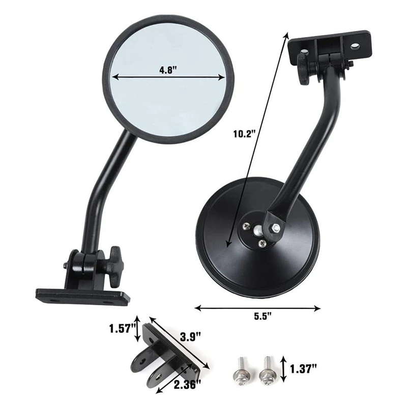 Открывающиеся двери Зеркала быстросъемные зеркала внешние аксессуары для Jeep