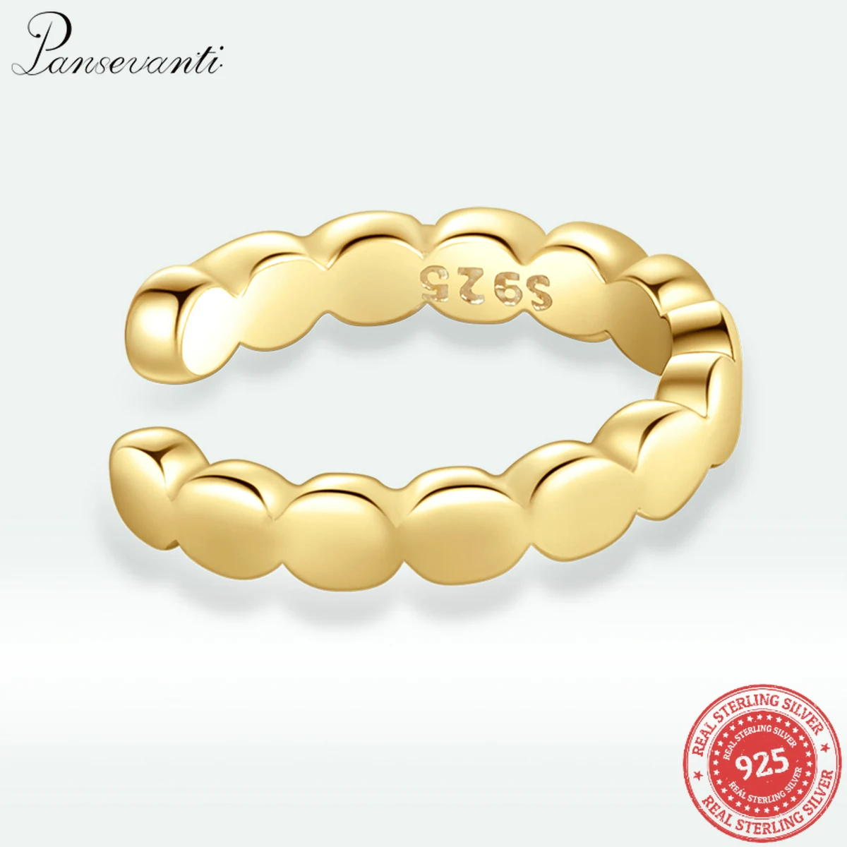 

Серьги-Клипсы из серебра 925 пробы с простым покрытием