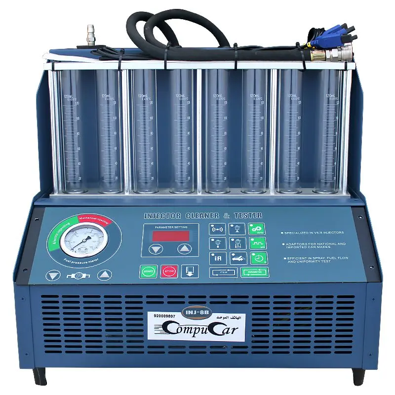 Очиститель автомобильных топливных форсунок Tektino INJ-8B тестер углерода двигателя