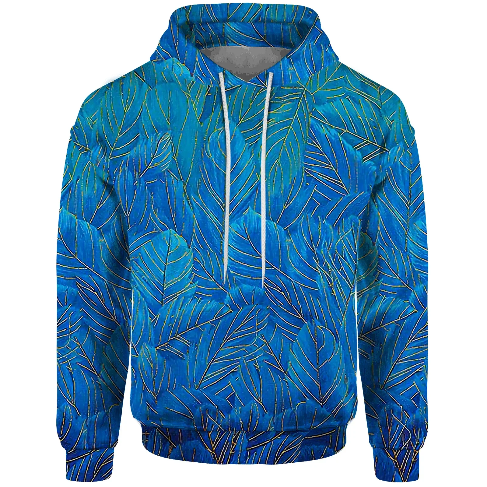 New Tie-dye Sfumato Sweatshirt Hoodie Graphic Hoodies Y2k In Sweatshirts Men Textured Domineering Print Men's Sweat-shirt