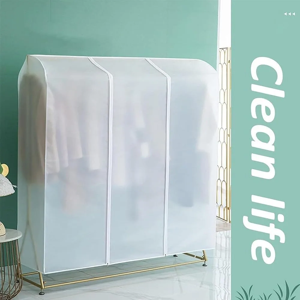 Вертикальная вешалка для шкафа широкая вертикальная защиты от пыли 50*150*100 см