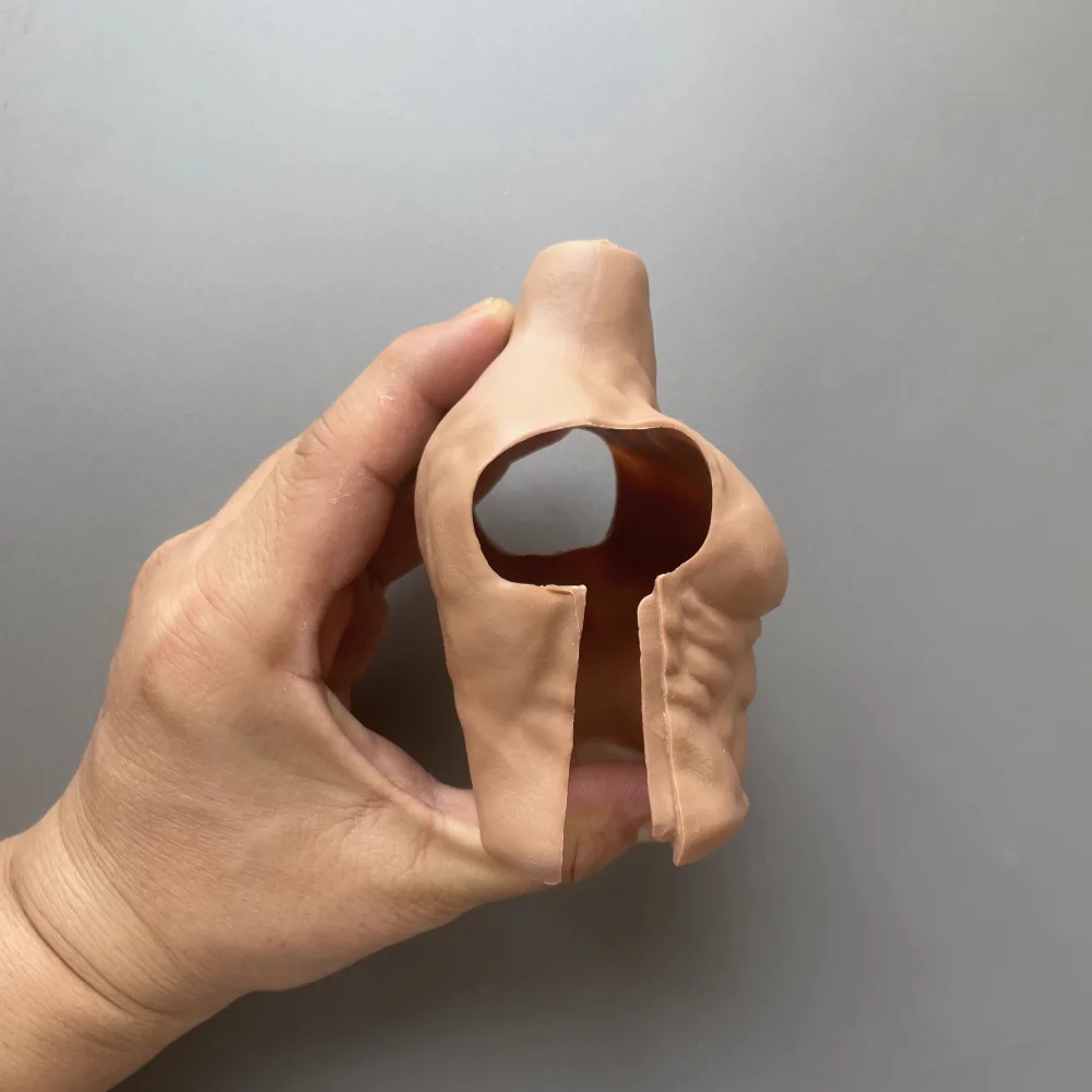 Фото ZYTOYS 1/6 Мужская кукла с полурезиновым торсом и аксессуарами из ПВХ для 12-дюймовых фигурок BD001 B001, мускулистое тело для сборки и кастомизации №3