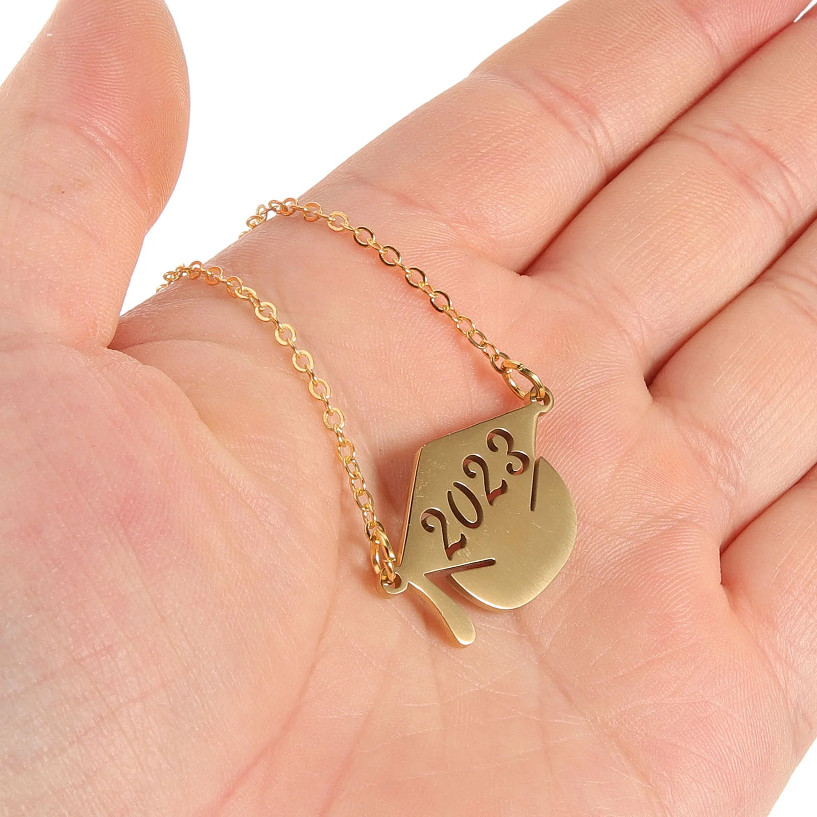 Chic Graduation Themed Design Necklace Necklace Pendant Jewelry Doctoral Hat Necklace