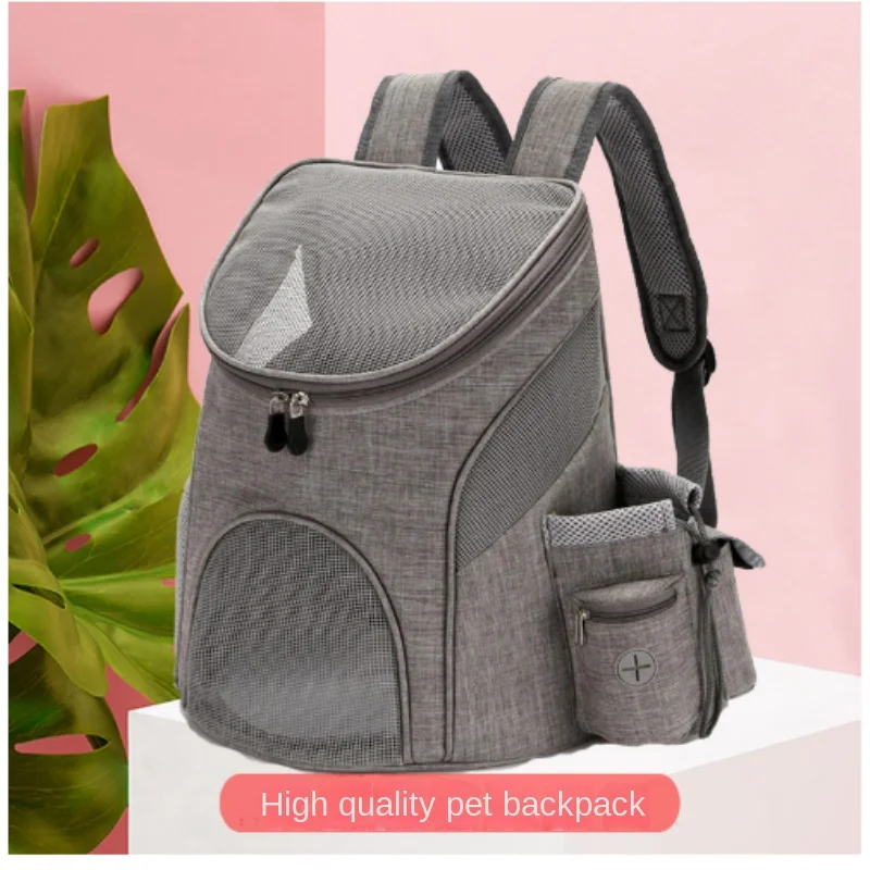 

Pet Out Portable Backpack Teddy Bear Small Dog Dog Breathable Lightweight Foldable Cat Backpack.