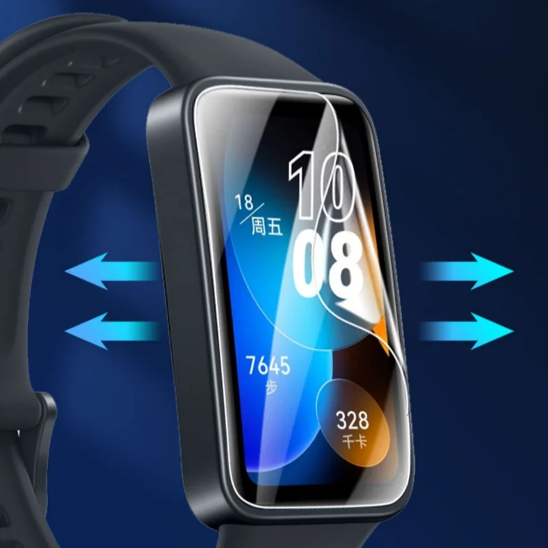 5 шт. мягкая прозрачная защитная пленка для смарт-браслета из ТПУ Xiaomi Redmi Band 3