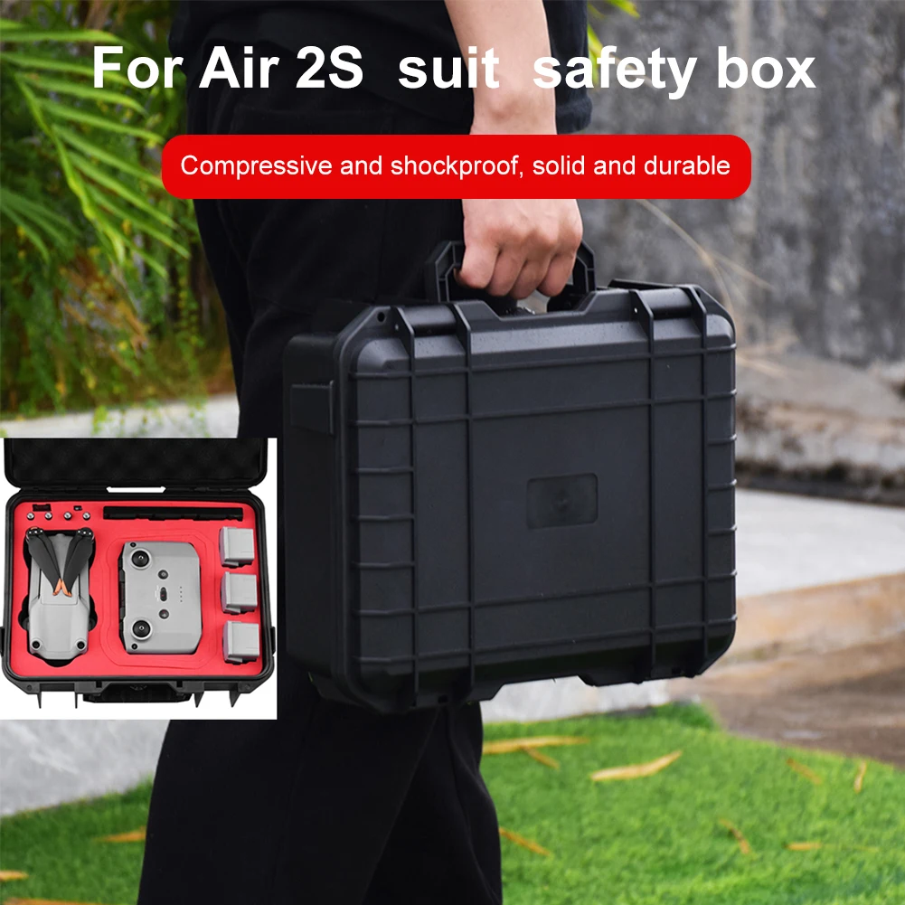 

Waterproof Travel Tote Box Explosion Proof Portable Protective Box Accessories Anti Shock Anti Scratch for DJI Mavic Air 2S