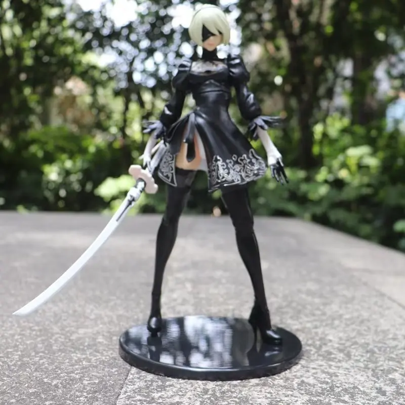 

Anime NieR:Automata 2B Beauty PVC Action Figure Collectible Model Toy 27cm