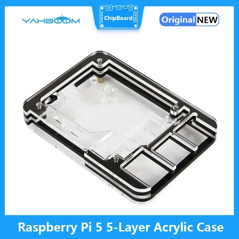 Фото 5-слойный акриловый чехол для Raspberry Pi 5 №1