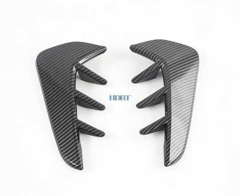 

Для Changan Uni-k Unik 2021 2022 автомобильный Стайлинг 2 шт. лист из углеродного волокна пластина боковая отметка протектор украшение крышка рамка аксессуары