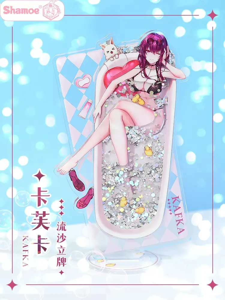 Аниме Honkai: звезда рельс Кафка зыбучий песок модель пластины двусторонний