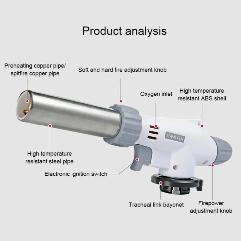 Газовая горелка газовая факел для приготовления пищи пайки Бутановая с