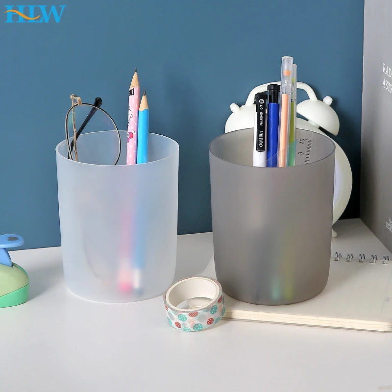 

Pen Holder Desk Organizer Cute Stationery for School Supplies Desktop Office Accessories Makeup Pencil Holder Brush Stand