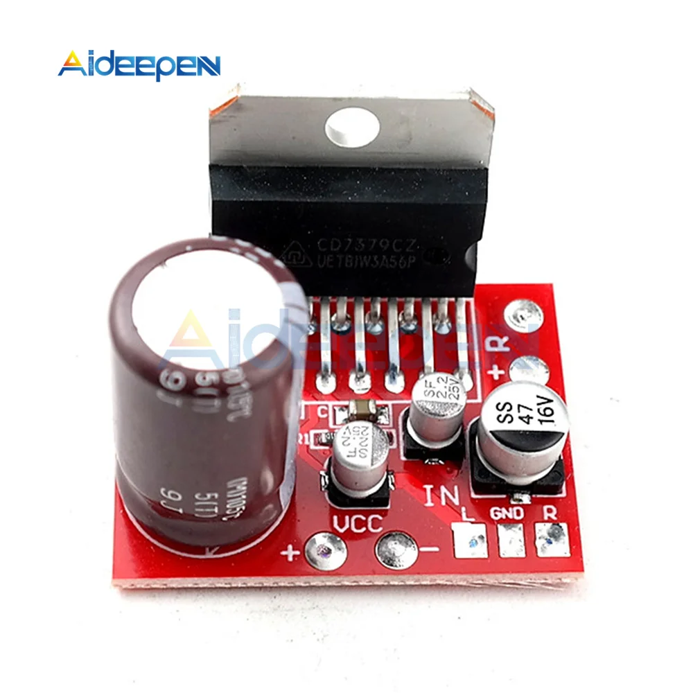 

TDA7379 CD7379 Power Amplifier Board DC9V-17.5V 38W+38W Dual Channels Stereo Mini Audio Amplificador Board Module