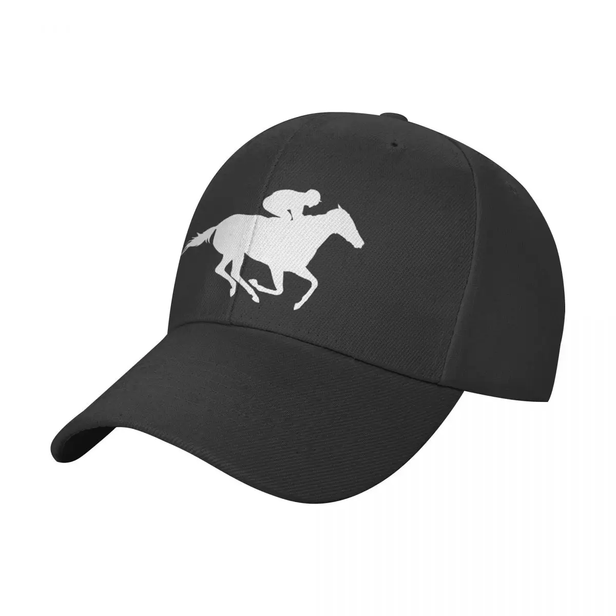 

Horse Riding Race Animal Print Baseball Cap for Men Women Classic Dad Hat Plain Cap Low Profile