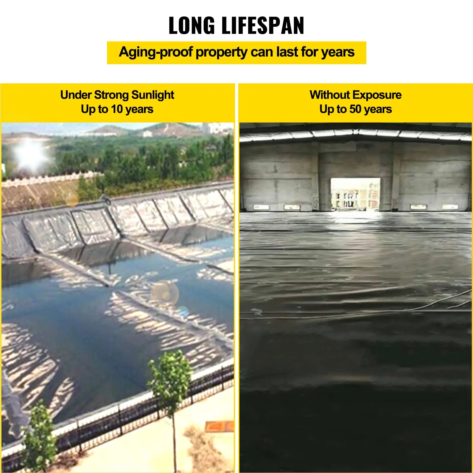 0 1 мм HDPE подкладка для рыбного пруда озеленение садового усиленный толстый
