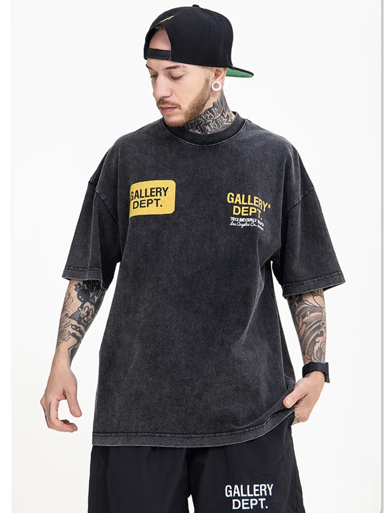 

Galery Dept - Men's cotton T-shirt, hip-hop street shorts, Sweatshirt, new fashion, summer 2023