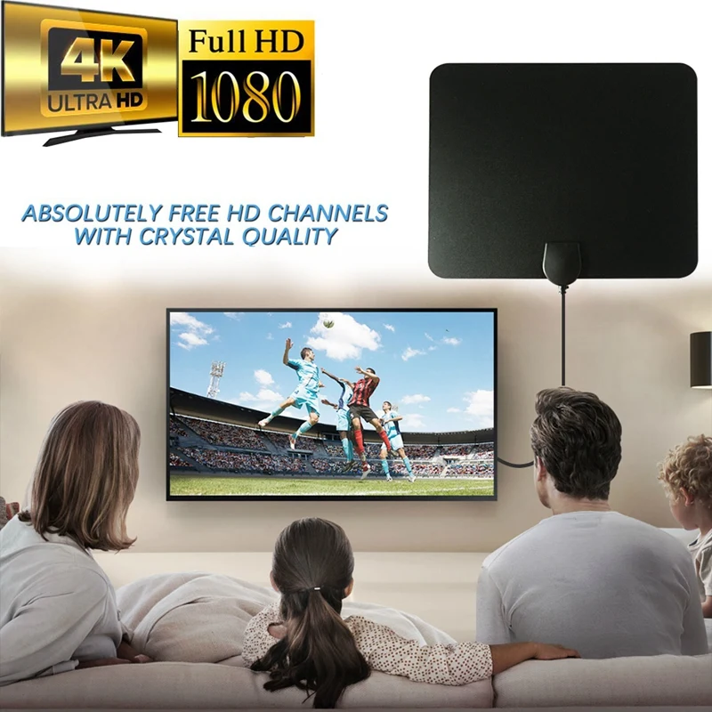 Усилитель антенны цифрового телевидения активная антенна для помещений HD