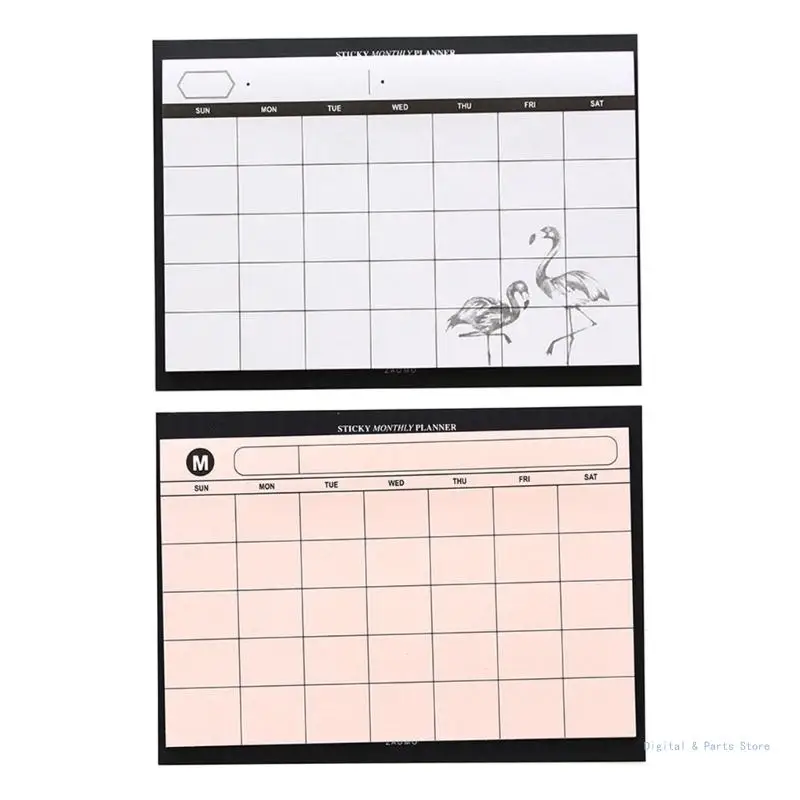 

M17F Planner Calendar Do Notepad Weekly List Notebook Notepads Monthly Book