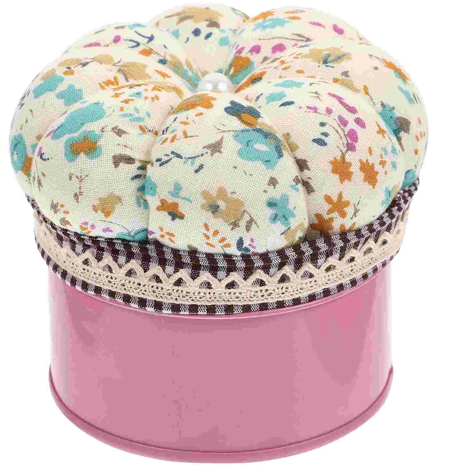 

5pcs Glass Pin Holder Decorative Sewing Pin Storage Box for Home