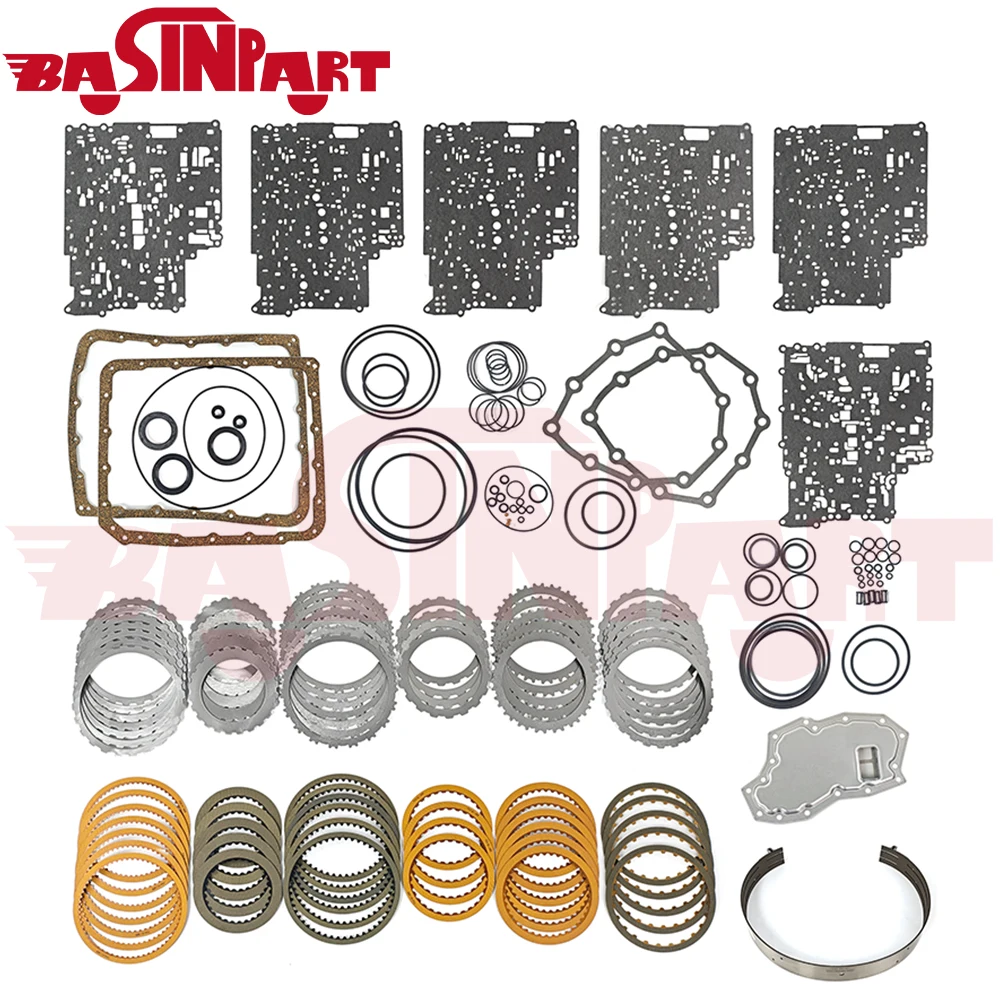 Фото Главный комплект для ремонта коробки передач RE5R05A JR507E K 174900 A для Nissan Frontier SUV 5,6 л прокладка фрикционного диска стальная пластина №1