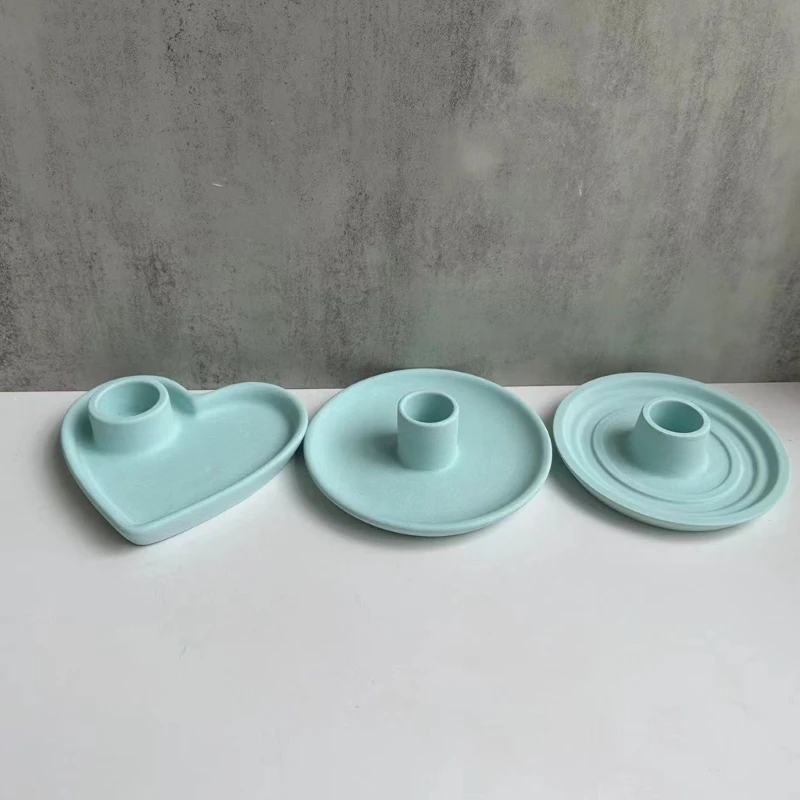 

Формы из смолы в форме сердца, форма для контейнера для хранения ювелирных изделий, форма для подсвечника DIY Tealight