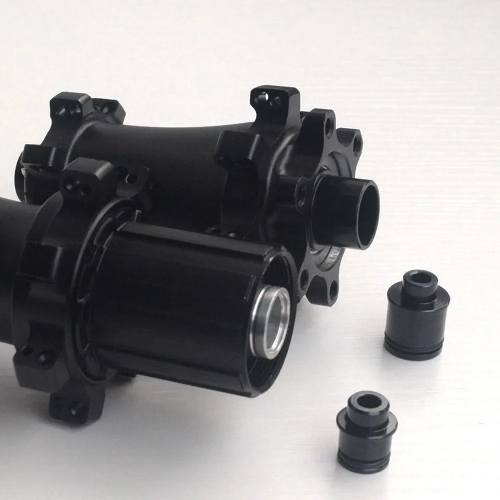 

2Pcs 12/15mm To 9mm Thru Axle 7075 Anodized Aluminum Alloy Quick Release/QR Hub Conversion Adapter For Hope DtSw