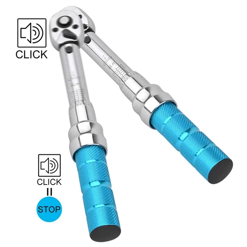 Динамометрический ключ для велосипедов и мотоциклов 1/4 дюйма 2-15 Нм