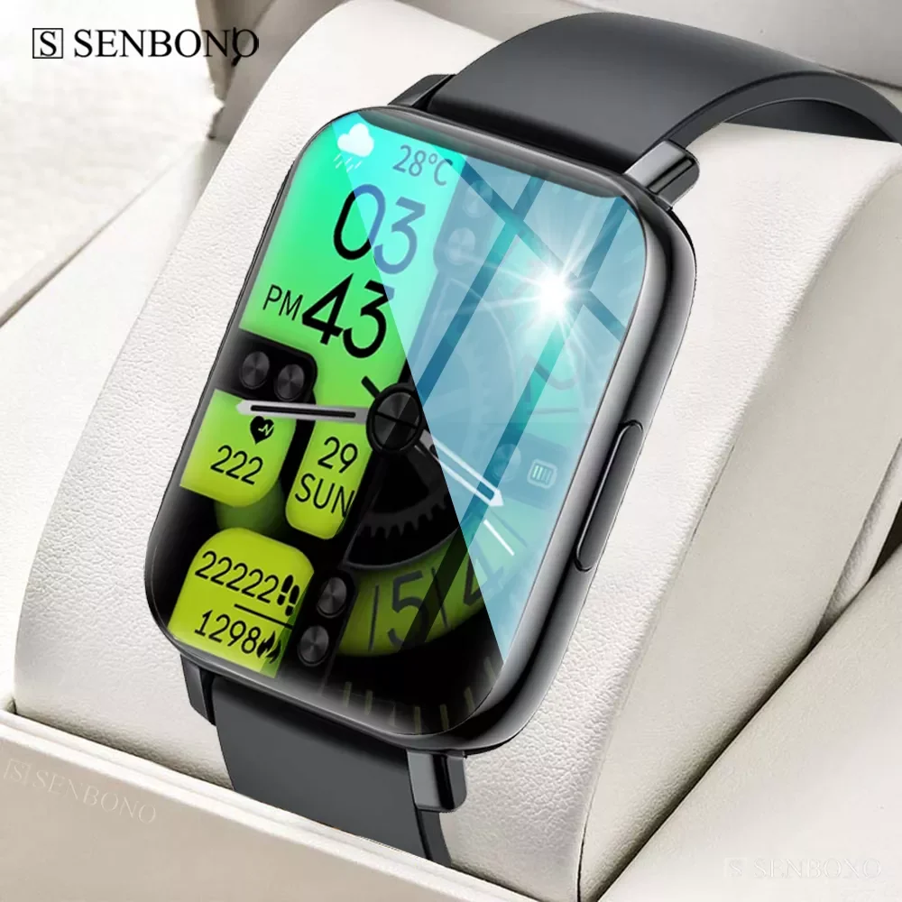 

SENBONO GTS Smart Watch Men 24 Sport Models IP68 Waterproof Fitness Tracker Women Men's Smartwatch for IOS Huawei Apple Xiao