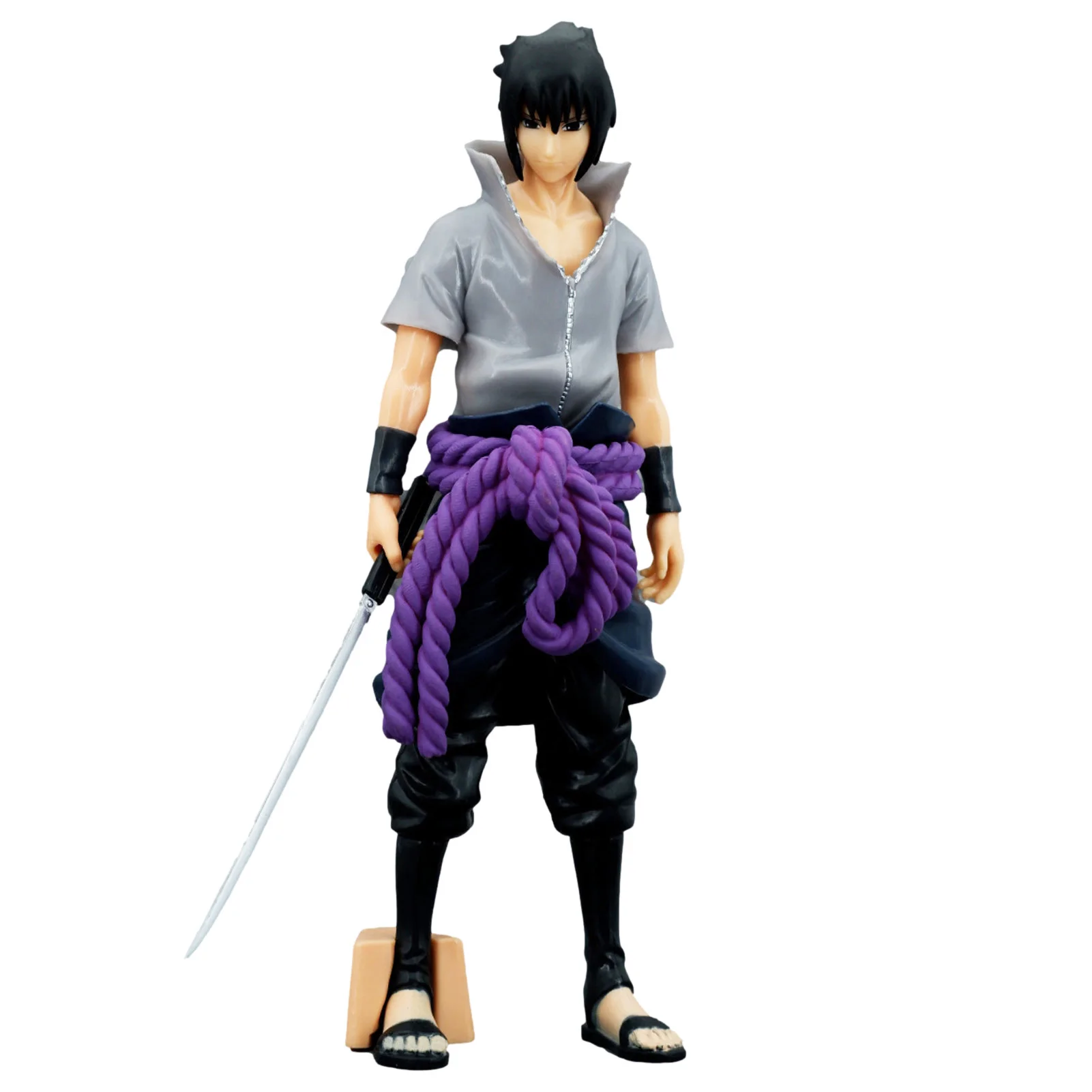 

27 CM Anime Figure Uchiha Sasuke Action Figure Toy Manga Statue For Na-ruto Shippuden PVC Collectible Figurals Toy Decoration