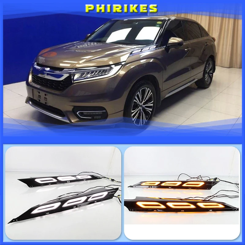 

Дневные ходовые огни дневного света светодиодный ными лампами дневного света, 2 шт., водонепроницаемый сигнал, Стайлинг автомобиля для Honda ...