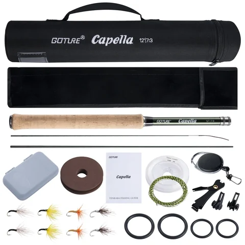 Goture Удочка для нахлыста Tenkara 12 футов