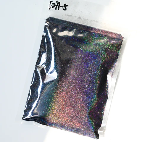 MAFANAILS Сахарный блеск для ногтей 10 г черный белый