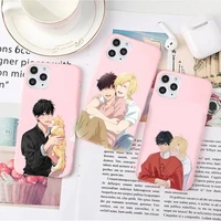 banana fish japan anime phone case candy color for iphone 6 7 8 11 12 13 s mini pro x xs xr max plus