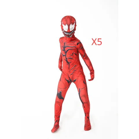 5 шт., детский костюм Человека-паука, 12 видов