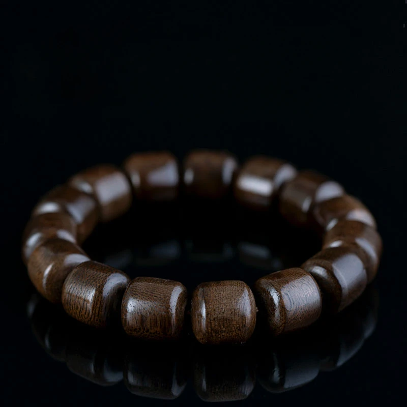 Натуральный браслет из Бруней агара черное масло старые материалы сандаловое