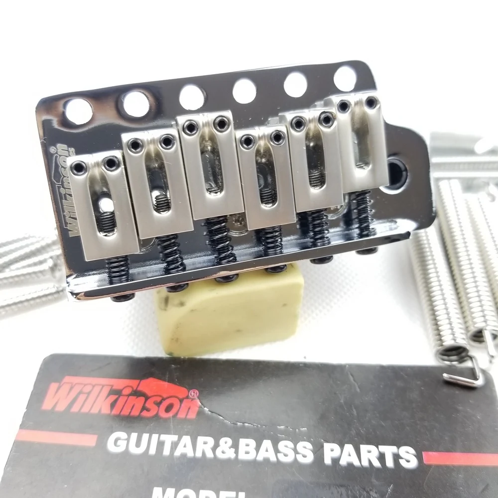 Новая электрогитара Wilkinson Tremolo System Bridge WOV02 Chrome Silver