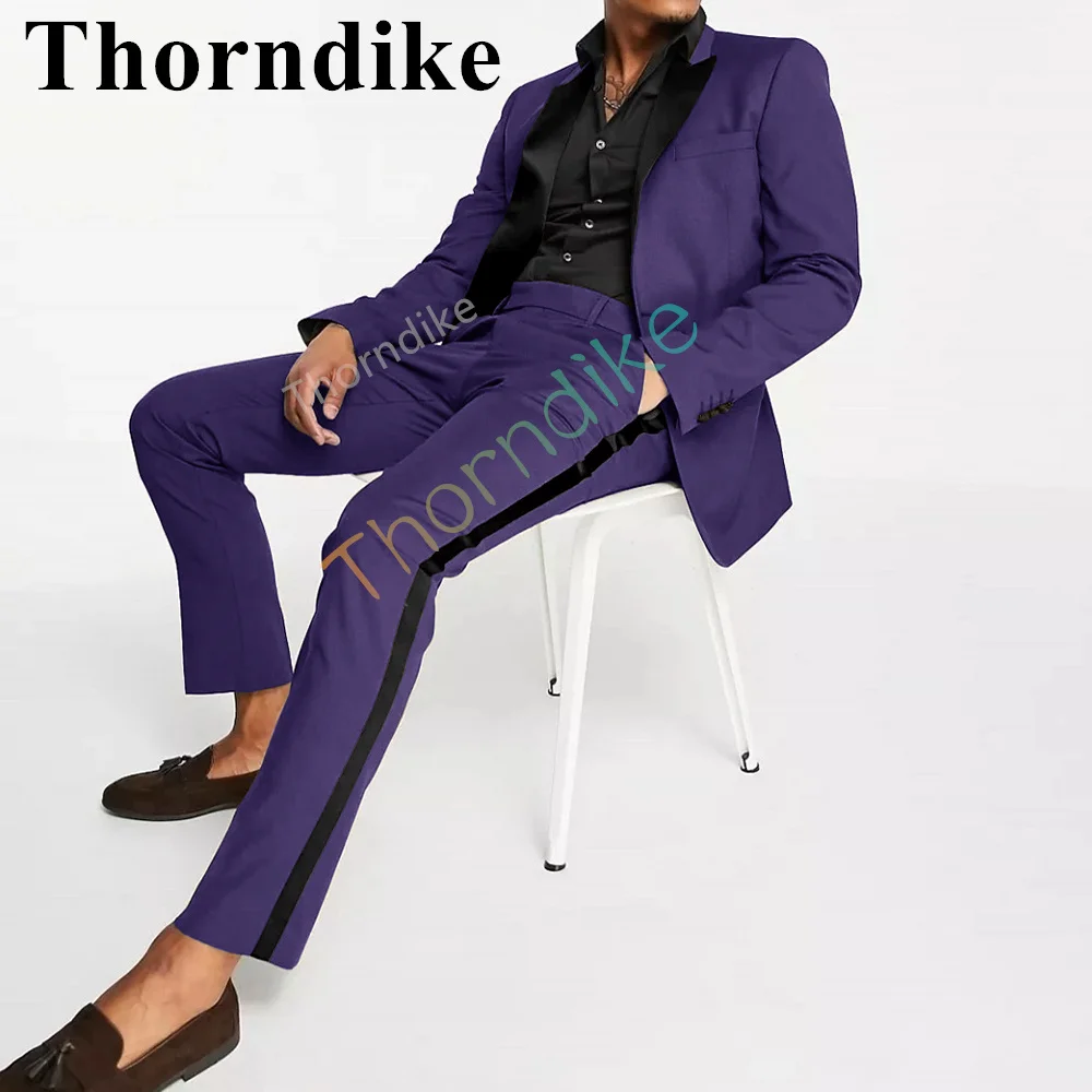 Новое поступление трендовый Повседневный смокинг для жениха Thorndike